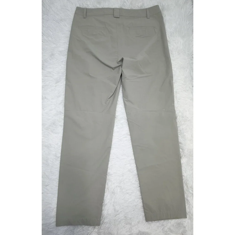Li-Ning Men Outdoor Hiking Pants Beige Stretch Casual Athletic Trousers Size XXL